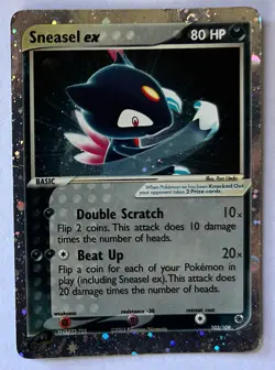 Sneasel ex #103/109 Pokemon Card - Ruby & Sapphire 2003 RARE - Image 1