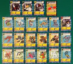 1999 Digimon Trading Cards Bandai Deck, Mixed Lot of 280 Cards - Image 2