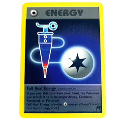Pokemon TCG Card Vintage: Trainer Full Heal Energy 81/82 Team Rocket WOTC LP - Image 1