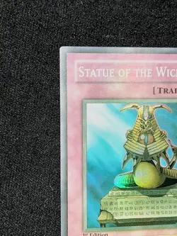 Statue of the Wicked PGD-046 Pharaonic Guardian 1st Edition “FADED RAW CARD” - Image 4