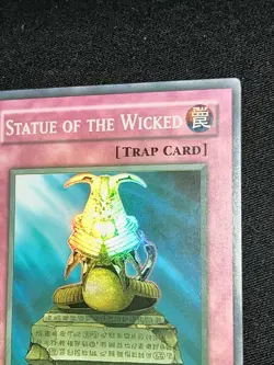 Statue of the Wicked PGD-046 Pharaonic Guardian 1st Edition “FADED RAW CARD” - Image 5