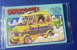 Dragon Ball Vintage Card Capsule Van Goku Bulma Roshi Retro Anime Japan - Image 1