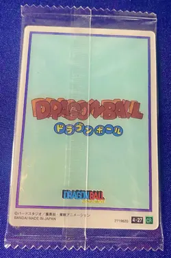 Dragon Ball Vintage Card Capsule Van Goku Bulma Roshi Retro Anime Japan - Image 2