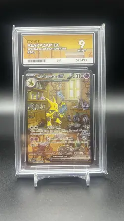 Pokemon TCG - 151 - Alakazam ex - SIR- Graded ACE 9 - 201/165 - Image 1