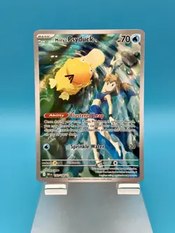 2025 Pokemon SV Destined Rivals DRI EN Misty's Psyduck #193/182 - Image 1