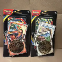 Pokemon Mega Phantasmal Flames Blister Packs - NEW SEALED - Two Blister Packs - Image 1
