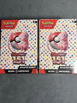 Pokemon Scarlet & Violet 151 Booster Bundle - X2 Brand New/Factory Sealed - Image 1