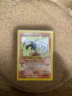Shining Charizard - 107/105 - Pokemon Neo Destiny Unlimited Holo Rare WOTC LP - Image 1