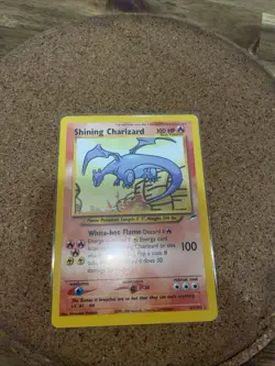 Shining Charizard - 107/105 - Pokemon Neo Destiny Unlimited Holo Rare WOTC LP - Image 2