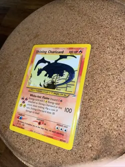 Shining Charizard - 107/105 - Pokemon Neo Destiny Unlimited Holo Rare WOTC LP - Image 4