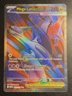 Mega Latias ex UR 163/132 Pokemon TCG Mega Evolution Ultra Rare NM - Image 1
