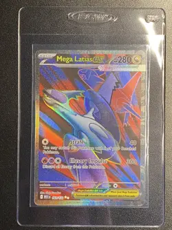 Mega Latias ex UR 163/132 Pokemon TCG Mega Evolution Ultra Rare NM - Image 4
