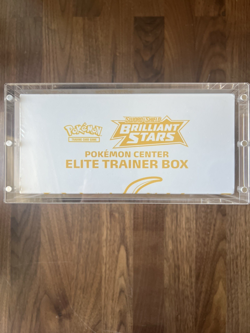 Pokemon Center Brilliant Stars Elite Trainer Box Exclusive with Acrylic Case - Image 2
