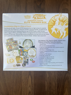 Pokemon Center Brilliant Stars Elite Trainer Box Exclusive with Acrylic Case - Image 4