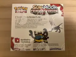 Pokemon Sun And Moon: Crimson Invasion Booster Box New Factory Sealed - Image 2