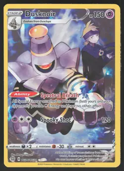 Dusknoir TG06/TG30 Pokemon TCG Brilliant Stars Trainer Gallery NM - Image 1