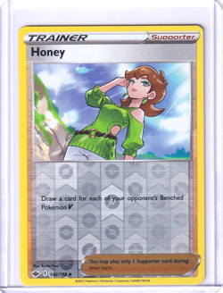 Pokemon Trainer Honey Reverse Holo #142 Pokemon TCG Chilling Reign 2021 - Image 1