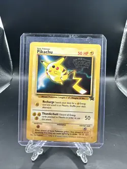 Pokemon TCG Pikachu Wizards Black Star Promos 4 Regular Promo Promo - Image 1