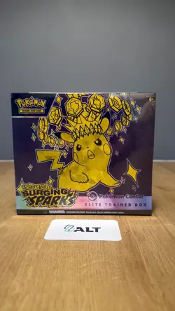 Pokemon S&V Surging Sparks Pokemon Center ETB Elite Trainer Box - sealed new ✅ - Image 1