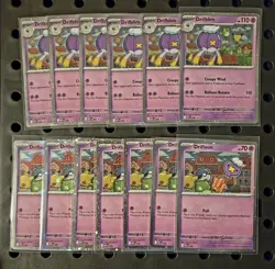 Pokemon TCG Drifloon and Drifblim 2 Cosmo Holo Promo Set Mega Evolution - Image 2