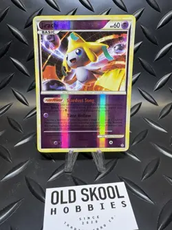 Pokemon TCG HGSS Unleashed ~ Jirachi Reverse Holo 1/95 ~ LP+ - Image 1