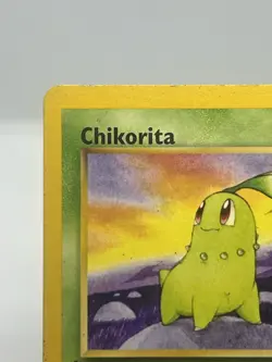 Pokemon TCG Chikorita 53/111 Neo Genesis 1st Edition Regular MP - Image 2