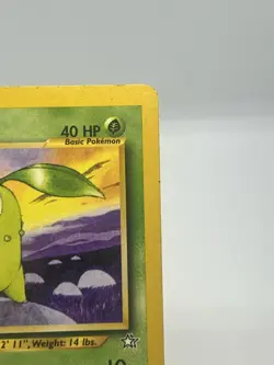 Pokemon TCG Chikorita 53/111 Neo Genesis 1st Edition Regular MP - Image 3