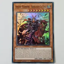 Ancient Warriors - Rebellious Lu Feng - BLVO-EN035 - NM/VLP - Super - 1st ed - Image 1