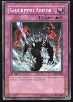 Yu-Gi-Oh TCG Dark Crisis #DCR-102 Sakuretsu Armor Common,1st Edition - Image 1