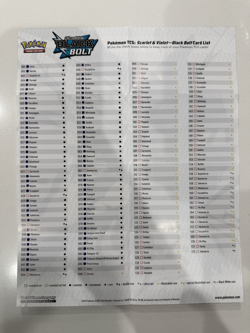 Black Bolt Starter Master Set Pokemon TCG English Pack Fresh (111 Cards+Binder) - Image 1