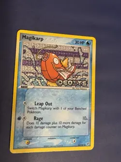 Pokemon TCG Magikarp #64/107 Reverse Holo Card Deoxys - Image 1