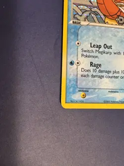 Pokemon TCG Magikarp #64/107 Reverse Holo Card Deoxys - Image 5