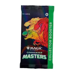 MTG Commander Masters Collector Booster Pack New Sealed 1 pack (15Cards) Each - Image 1