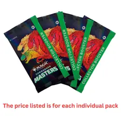 MTG Commander Masters Collector Booster Pack New Sealed 1 pack (15Cards) Each - Image 2
