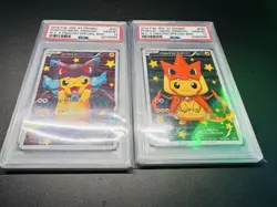 Pikachu Poncho Mega Charizard X Promo XY-P PSA 10 Pokemon Card - Image 2