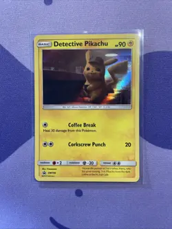 Detective Pikachu SM190 Rare Holo | Promo | Pokemon Card | LP - Image 1