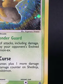 Pokemon Shedinja Dragon Card 11/97 Holo Rare TCG 🌀🌀Double Swirl LP/NM - Image 3