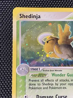 Pokemon Shedinja Dragon Card 11/97 Holo Rare TCG 🌀🌀Double Swirl LP/NM - Image 4