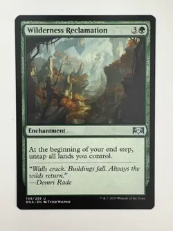 Wilderness Reclamation MTG Magic the Gathering Card NM Near Mint RNA - Image 1
