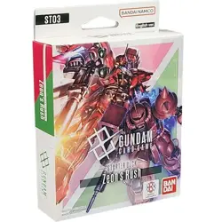 Gundam Card Game ST03 Zeon's Rush English Sealed - Image 1