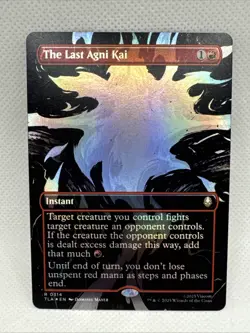 The Last Agni Kai (Borderless) R 314 Foil MTG TLA Magic - Image 1