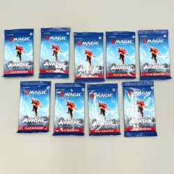 Magic The Gathering Avatar Last Airbender Play Booster Packs Lot of 9 + 2 Bonus - Image 2