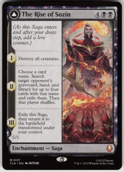 MTG The Rise of Sozin Normal NM Avatar: The Last Airbender Magic 117 - Image 1