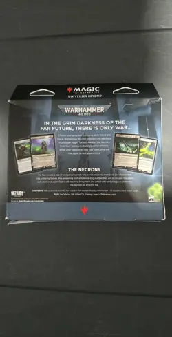 Magic The Gathering: Warhammer 40K Necron Dynasties Commander Deck - Image 2
