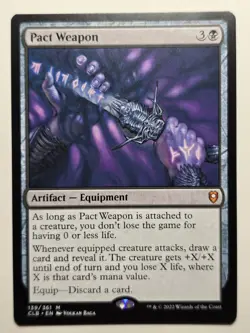 Pact Weapon (CLB-139) Commander Legends Battle for Baldur's Gate NM+ mtg dnd - Image 1