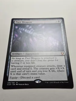 Pact Weapon (CLB-139) Commander Legends Battle for Baldur's Gate NM+ mtg dnd - Image 2