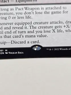 Pact Weapon (CLB-139) Commander Legends Battle for Baldur's Gate NM+ mtg dnd - Image 3