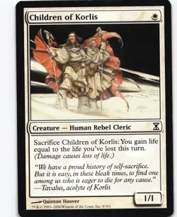Children of Korlis C Time Spiral 8 TSP - Image 1