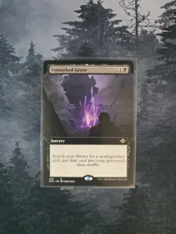 Unmarked Grave (Extended Art) Modern Horizons 2 Regular - Image 1