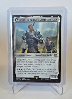 Dion, Bahamut's Dominant - 0016 - FINAL FANTASY (FIN) - MTG - Regular Rare - NM - Image 2